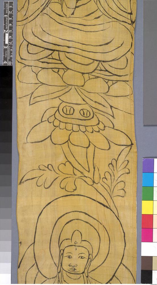 图片[6]-banner; painting; 幡(Chinese); 繪畫(Chinese) BM-1919-0101-0.195-China Archive